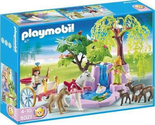 Princess and Prince with Chariot and Waterfall – box_front