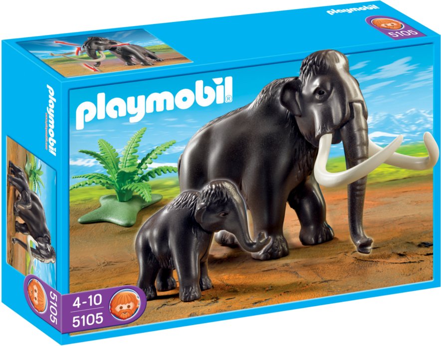 Woolly Mammoth with Baby – box_front