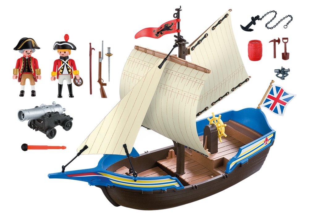 Redcoat Battle Ship – box_back