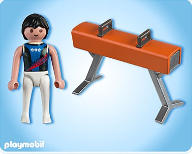 Gymnast on Pommel Horse – box_back