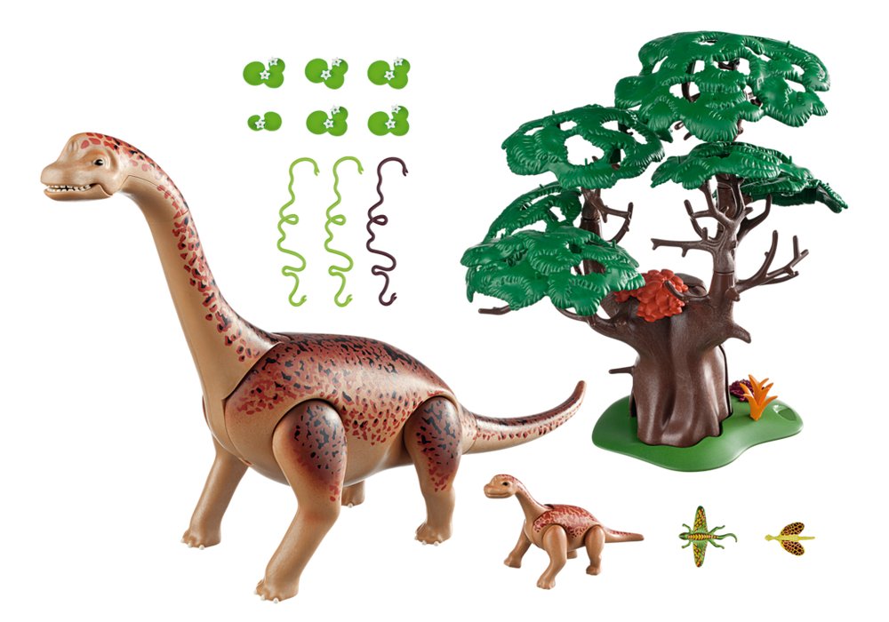 Brachiosaurus with Baby – box_back