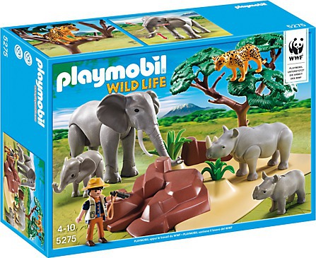 WWF-Researcher with African savannah animals – box_front
