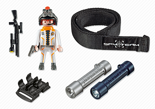 Headlight with Spy Team Agent – box_back