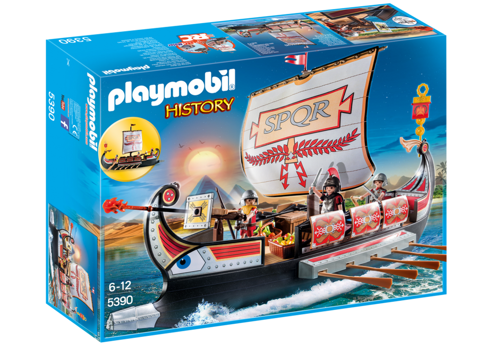 Roman Warriors' Ship – box_front
