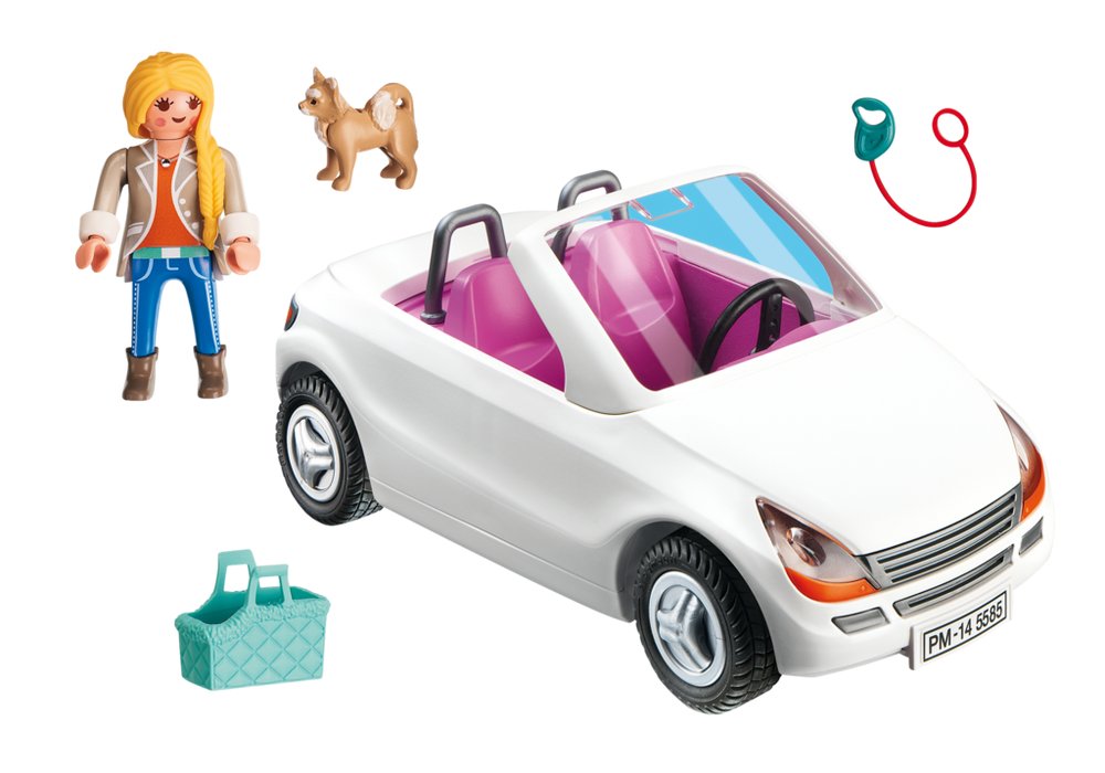 Convertible with Woman and Puppy (also see 70494 for equivalent) – box_back