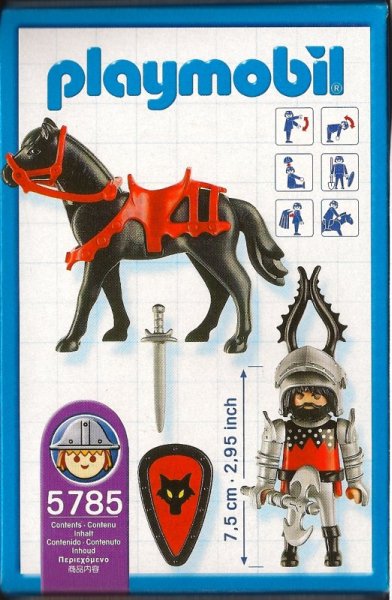 Dragon Knight On Horseback – box_back