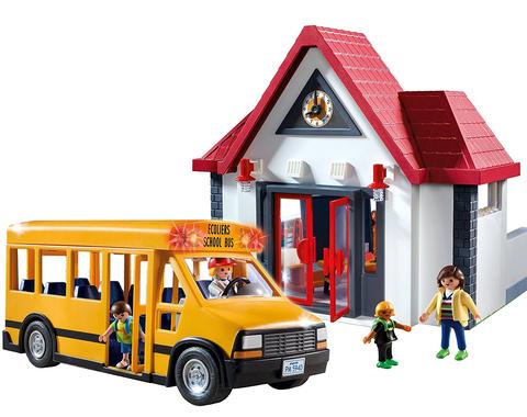 School and Schoolbus – extra