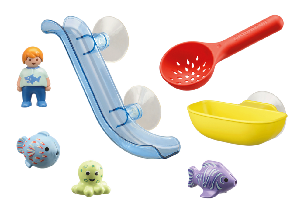 Water Slide with Sea Animals – box_back
