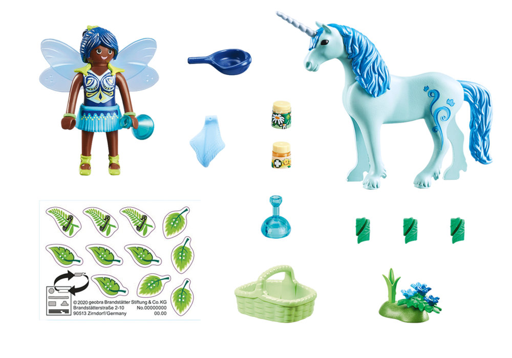 Healing Fairy with Unicorn – box_back