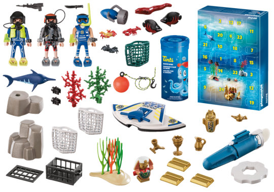 Advent Calendar - Bathing Fun Police Diving Mission – box_back
