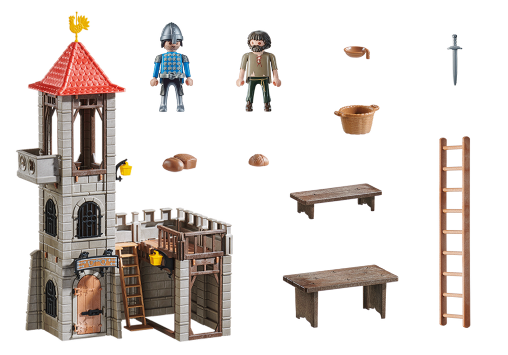 Medieval Prison Tower – box_back
