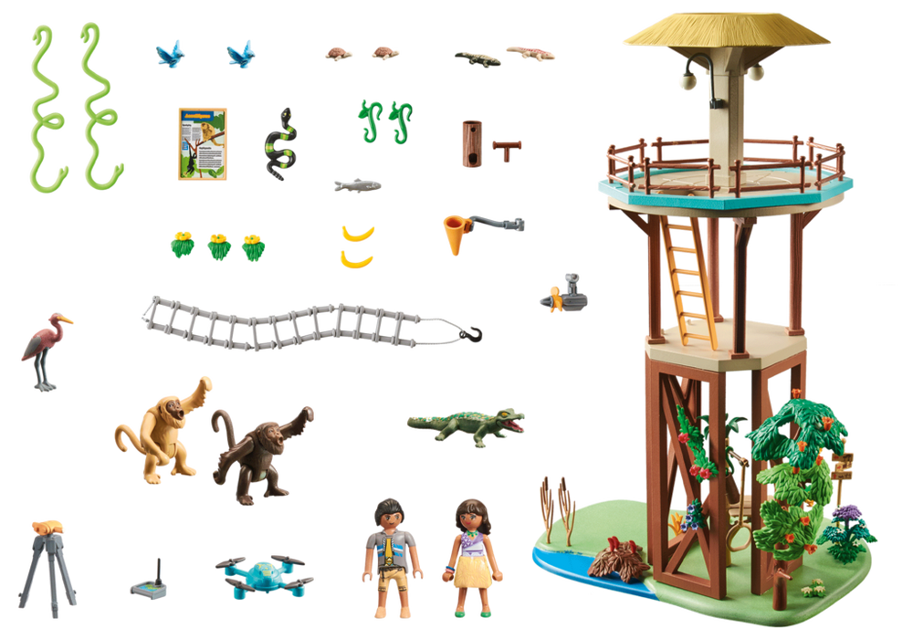 Wiltopia - Research Tower with Compass – box_back