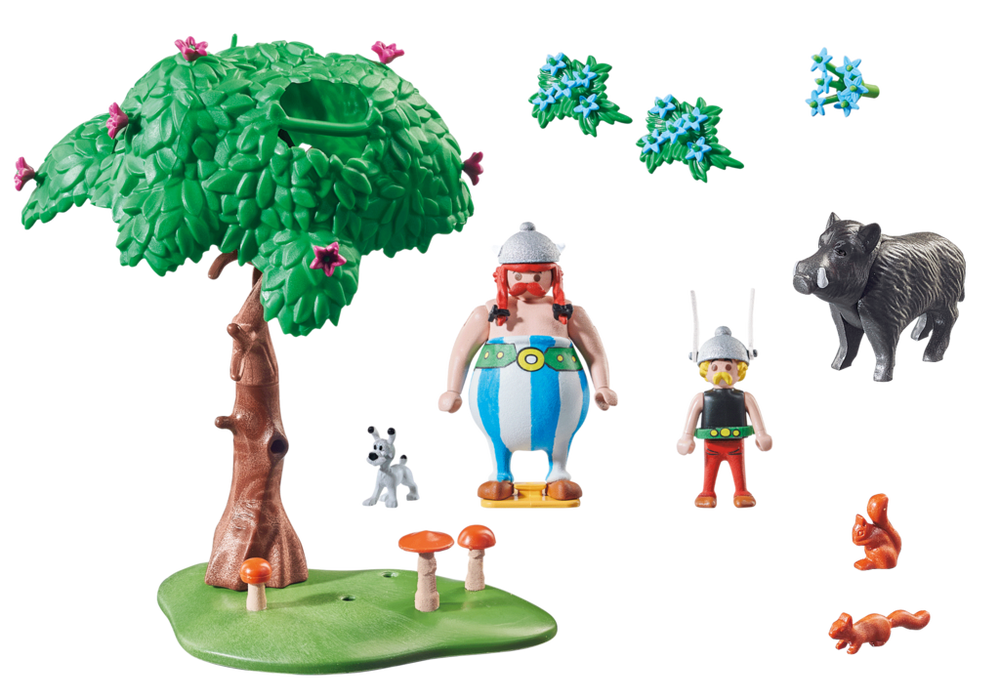 Asterix: Wild Boar Hunting – box_back