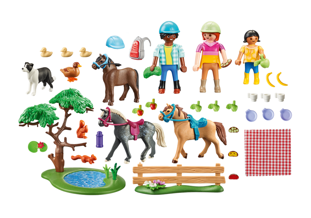 Picnic Adventure with Horses – box_back