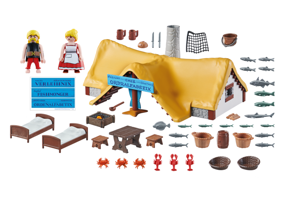 Asterix: Hut of Unhygienix – box_back