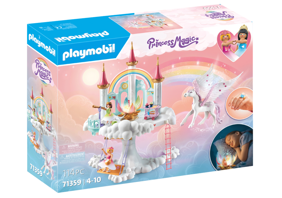Rainbow Castle in the Clouds – box_front