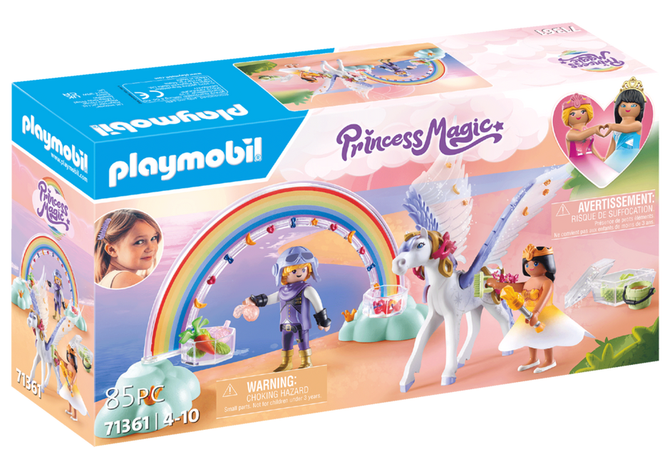 Pegasus with Rainbow in the Clouds – box_front
