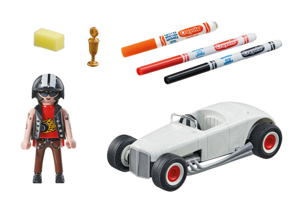 PLAYMOBIL Color: Hot Rod – box_back