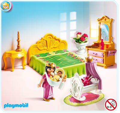 Royal Bed Chamber with Cradle