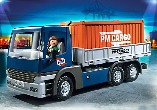 Cargo Truck with Container