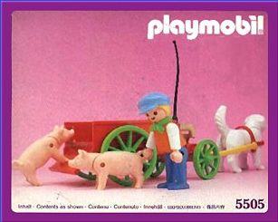 Farm Child And Cart