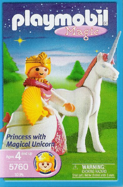 Princess with Magical Unicorn