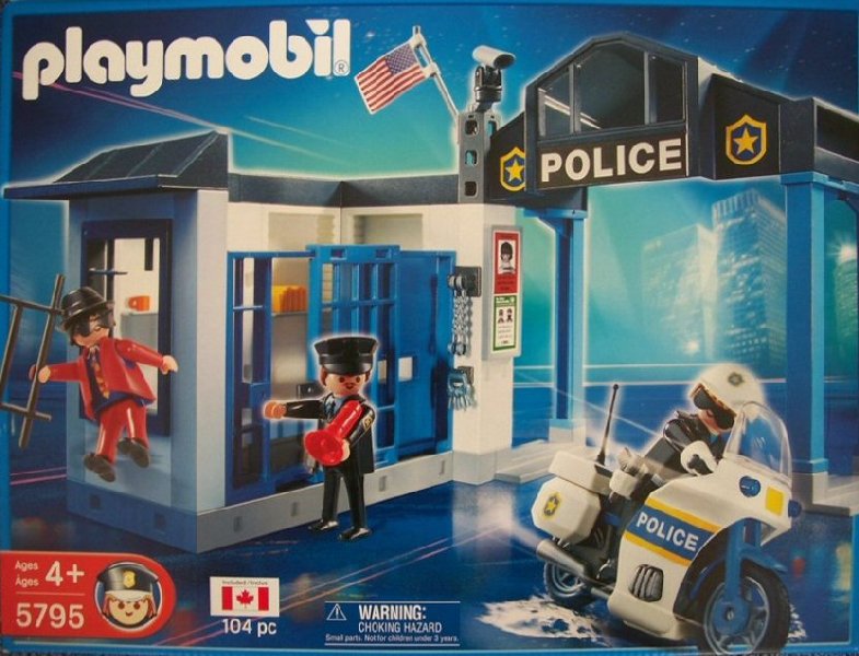 Police Set with Jail