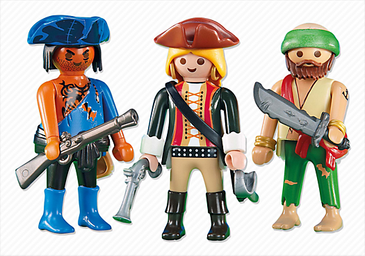 2 Piraten mit Piratin