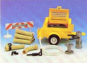Compressor with building accessories