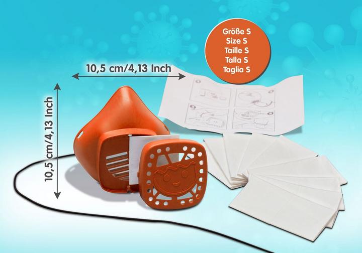 PLAYMOBIL Nose-Mouth-Mask size S orange
