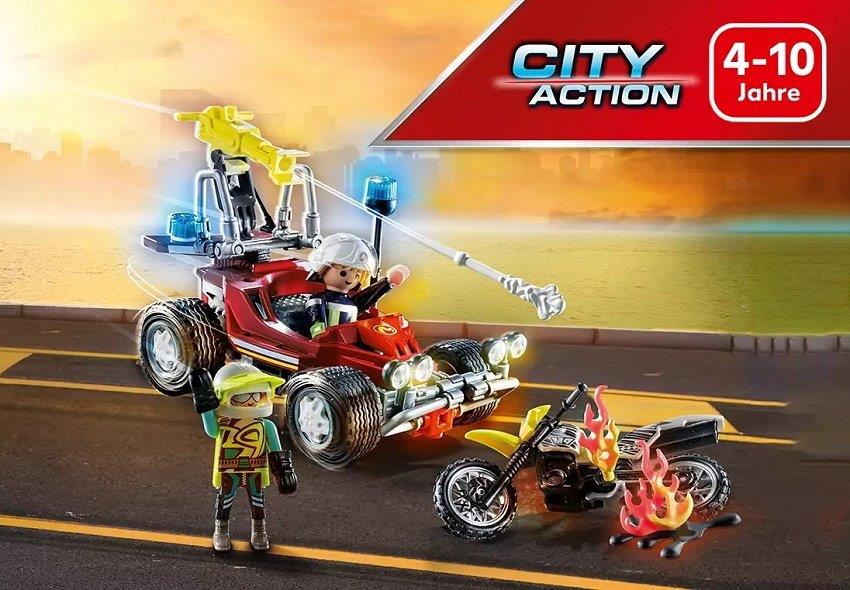 Fire Rescue with fire buggy