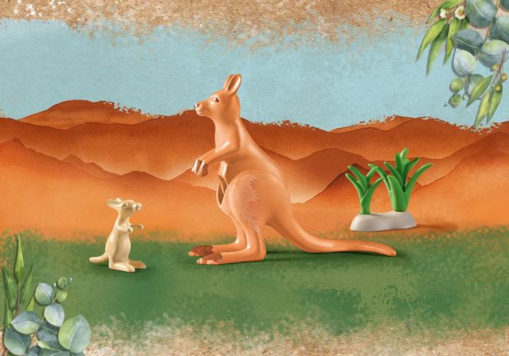 Wiltopia - Kangaroo with Joey