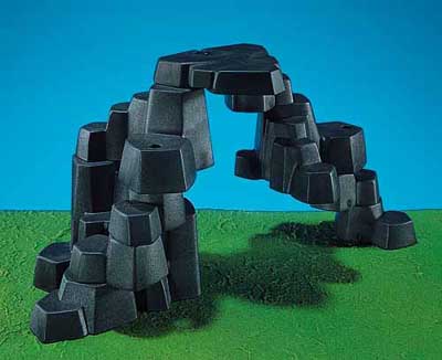 Rock Landscape (Small, Dark Gray)