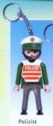 Policeman Keychain