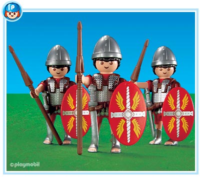3 Roman Warriors